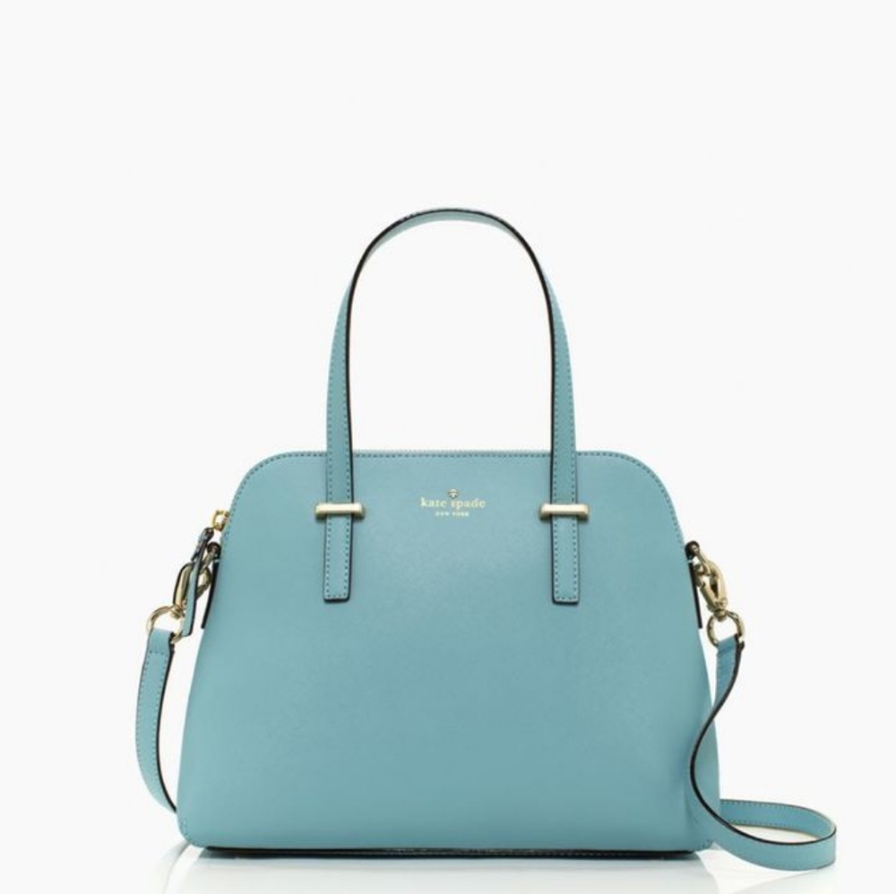 NWOT Kate Spade Cedar Street Maise Satchel, Tiffany Blue - Picture 1 of 5